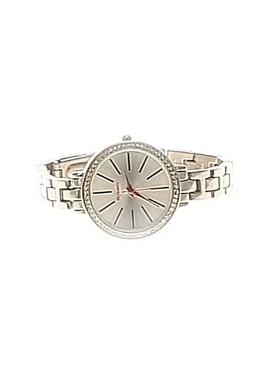 Pre-owned Style & Co Watch In Silver