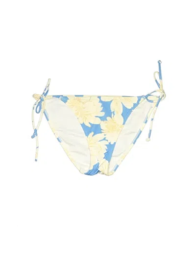 Pre-owned Victoria's Secret Swimsuit Bottoms In Blue