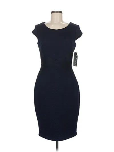 Pre-owned Sangria Cocktail Dress In Blue