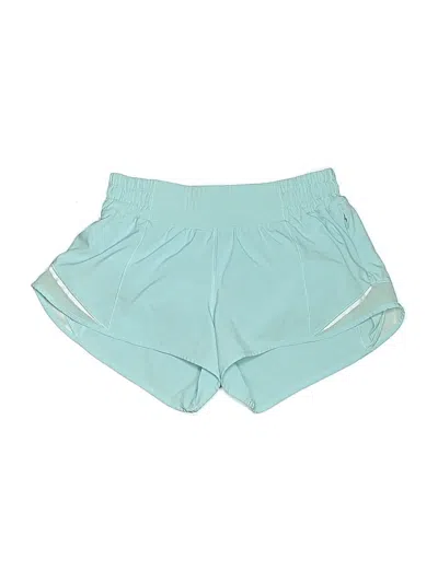 Pre-owned Lululemon Athletica Athletic Shorts In Blue