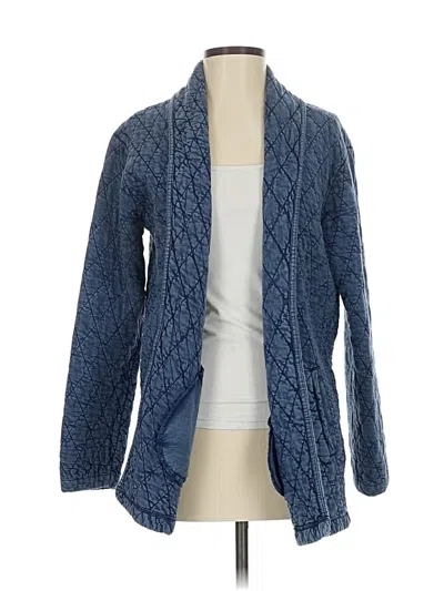 Pre-owned Lucky Brand Blazer Jacket In Blue