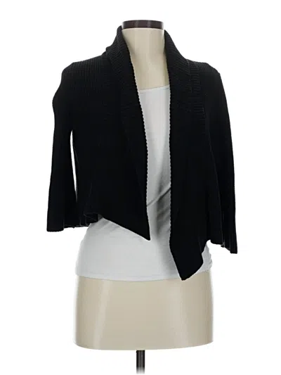 Pre-owned Philosophy Republic Clothing Cardigan Sweater In Black