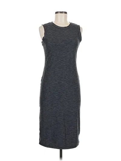 Pre-owned Prana Casual Dress In Gray