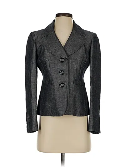 Pre-owned Kasper Blazer Jacket In Gray