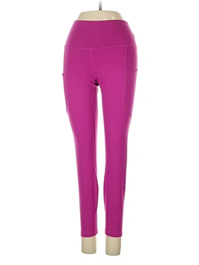 Pre-owned Nike Active Pants In Purple