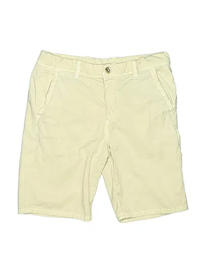 Pre-owned Johnnie-o Kids' Khaki Shorts In White