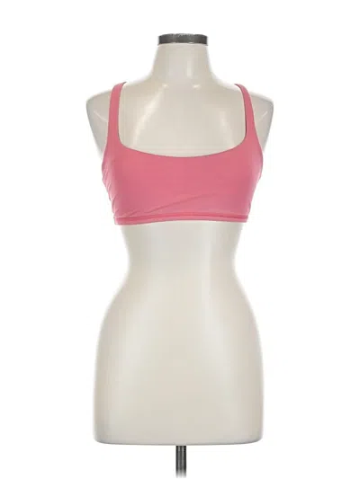 Pre-owned Lululemon Athletica Sports Bra In Pink