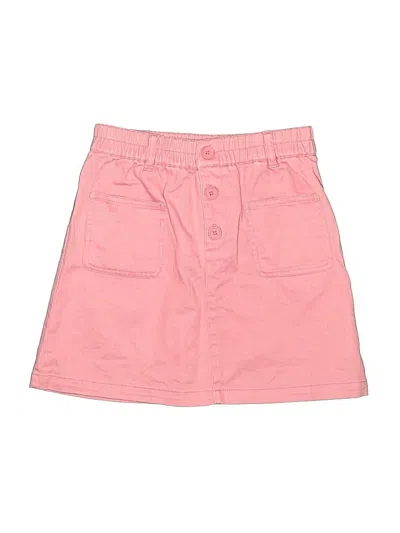 Pre-owned Mini Boden Kids' Skirt In Pink