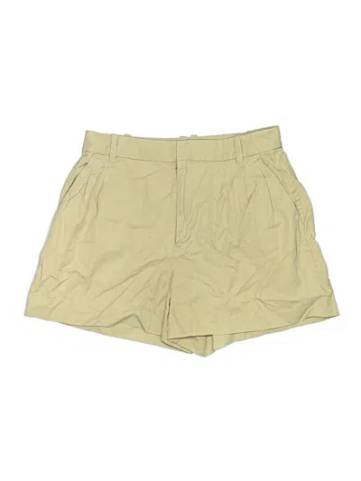 Pre-owned Madewell Khaki Shorts In Gold