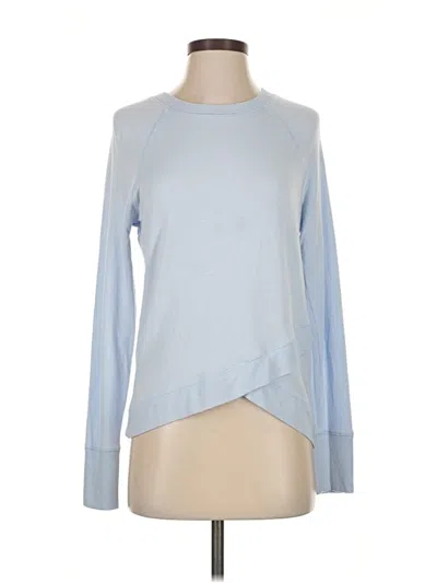 Pre-owned Athleta Sweatshirt In Blue