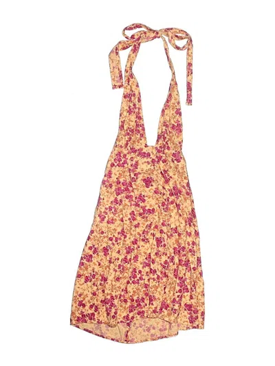 Pre-owned Motel Casual Dress In Orange