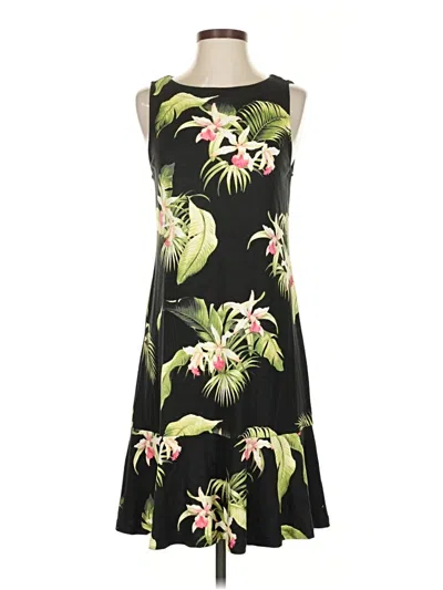 Pre-owned Tommy Bahama Casual Dress In Black