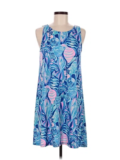 Pre-owned Lilly Pulitzer Casual Dress In Blue