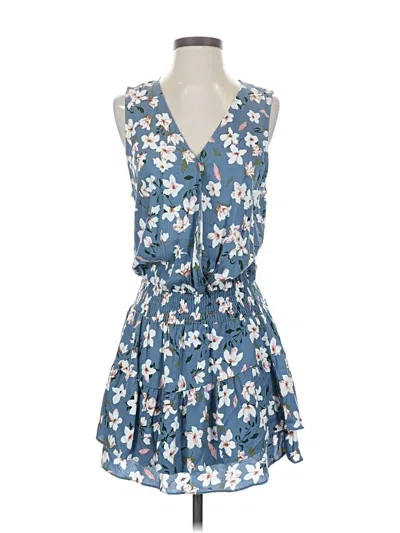 Pre-owned Mustard Seed Casual Dress In Blue