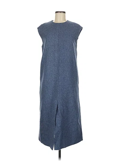 Pre-owned Assorted Brands Casual Dress In Blue