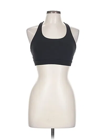 Pre-owned Lululemon Athletica Sports Bra In Black