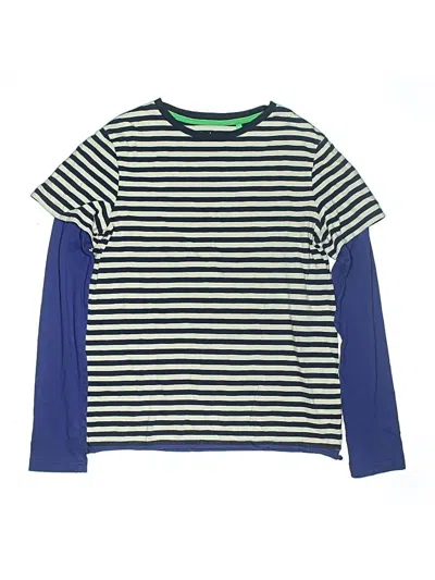 Pre-owned Boden Kids' Long Sleeve T-shirt In Green