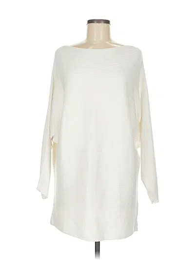 Pre-owned Vince Camuto Pullover Sweater In White