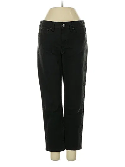 Pre-owned J.crew Factory Store Jeans In Black