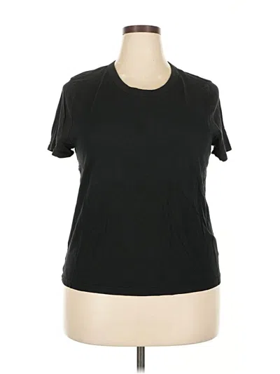 Pre-owned Gap Short Sleeve T-shirt In Black