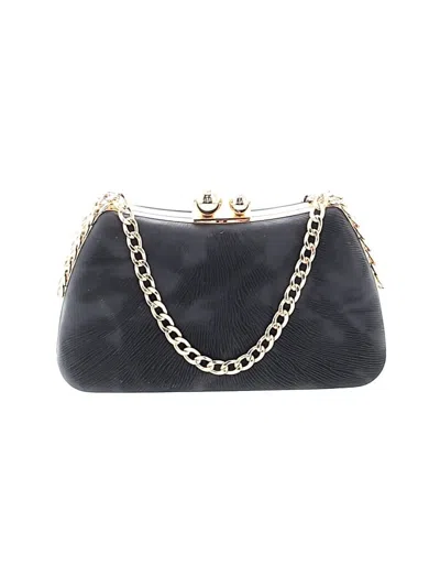 Pre-owned Unbranded Clutch In Black