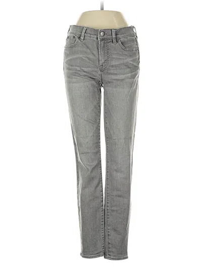 Pre-owned J.crew Factory Store Jeans In Gray