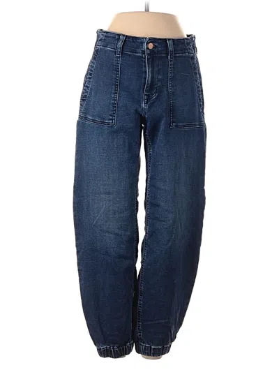 Pre-owned J.crew Factory Store Jeans In Blue