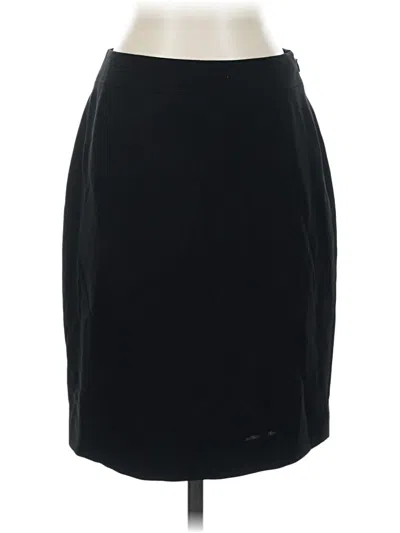 Pre-owned Ann Taylor Casual Skirt In Black