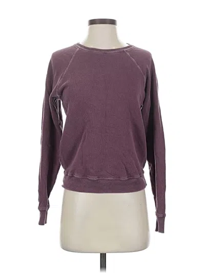 Pre-owned The Great Sweatshirt In Purple