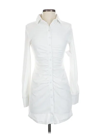Isalis Casual Dress In White