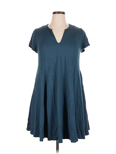 Pre-owned Torrid Casual Dress In Blue