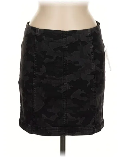 Pre-owned Free People Casual Skirt In Black