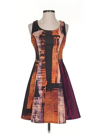 Pre-owned Bar Iii Cocktail Dress In Purple
