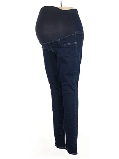 Pre-owned Uniqlo Jeggings In Blue