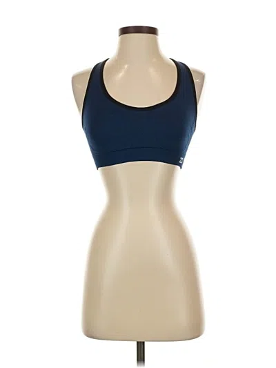 Pre-owned Zensah Sports Bra In Blue