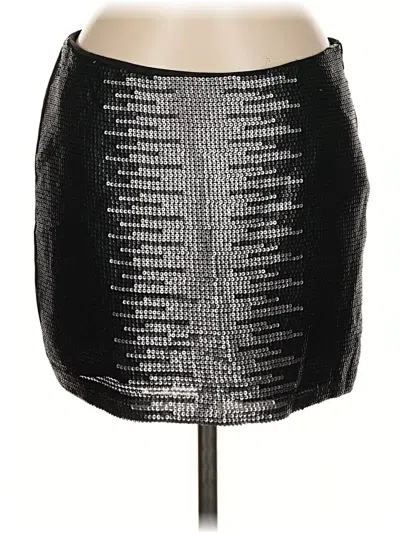 Pre-owned T Los Angeles Casual Skirt In Silver