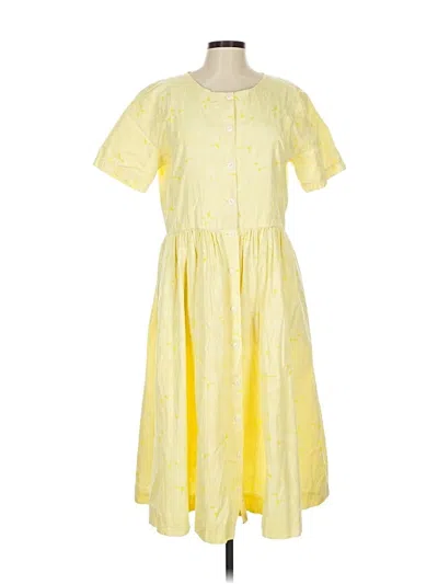 Pre-owned Lilly Pulitzer Casual Dress In Yellow