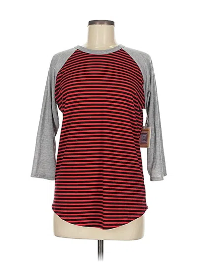 Lularoe 3/4 Sleeve T-shirt In Gray