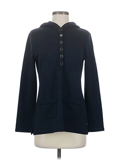 Pre-owned Talbots Zip Up Hoodie In Blue