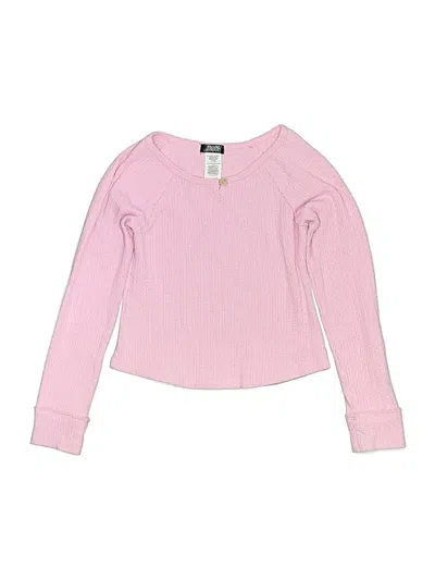 Pre-owned Truce Kids' Long Sleeve T-shirt In Pink