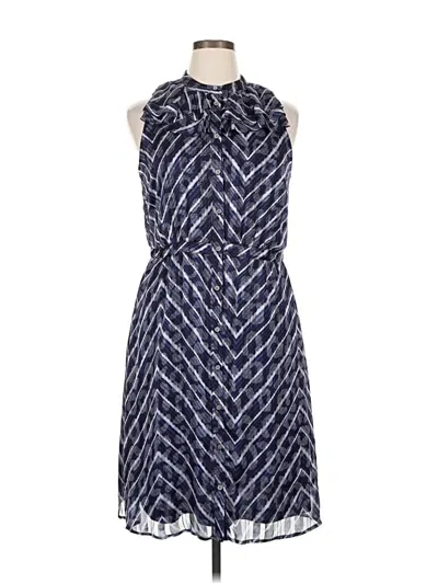 Pre-owned Banana Republic Casual Dress In Blue