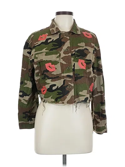 Pre-owned Sheln Jacket In Green