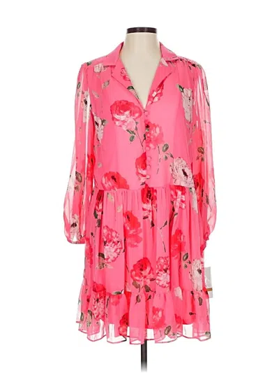 Pre-owned Maison Tara Cocktail Dress In Pink