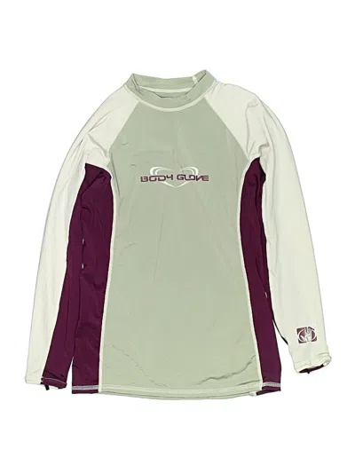 Pre-owned Body Glove Rash Guard In Green
