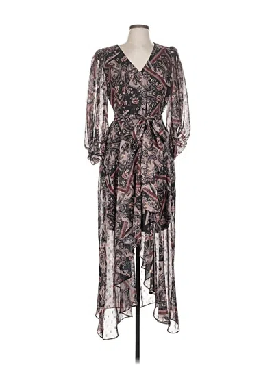 Pre-owned Eliza J Cocktail Dress In Brown