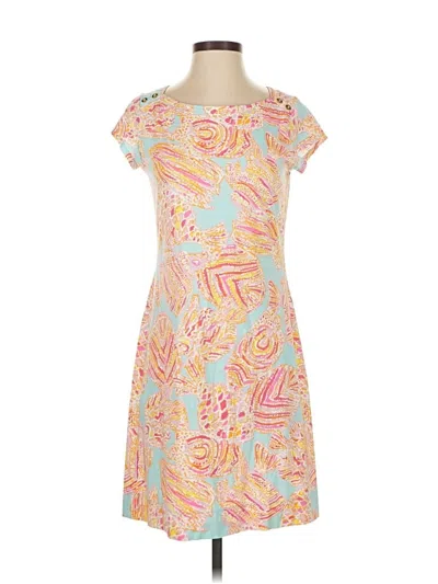 Pre-owned Lilly Pulitzer Casual Dress In Orange