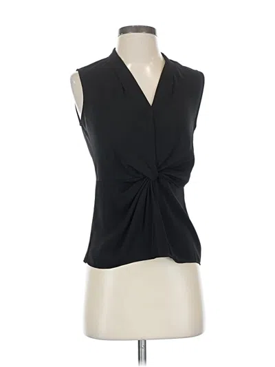 Reiss Sleeveless Blouse In Black