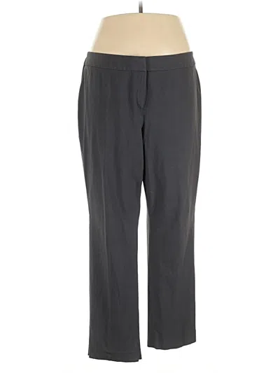 Pre-owned Nine West Dress Pants In Gray