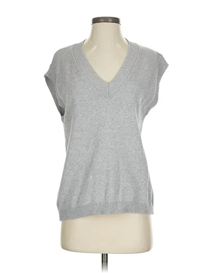 Pre-owned 27 Miles Sweater Vest In Gray