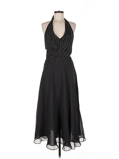 Pre-owned Donna Morgan Cocktail Dress In Black